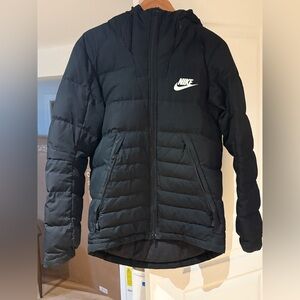 Nike Men's Black Puffer Jacket